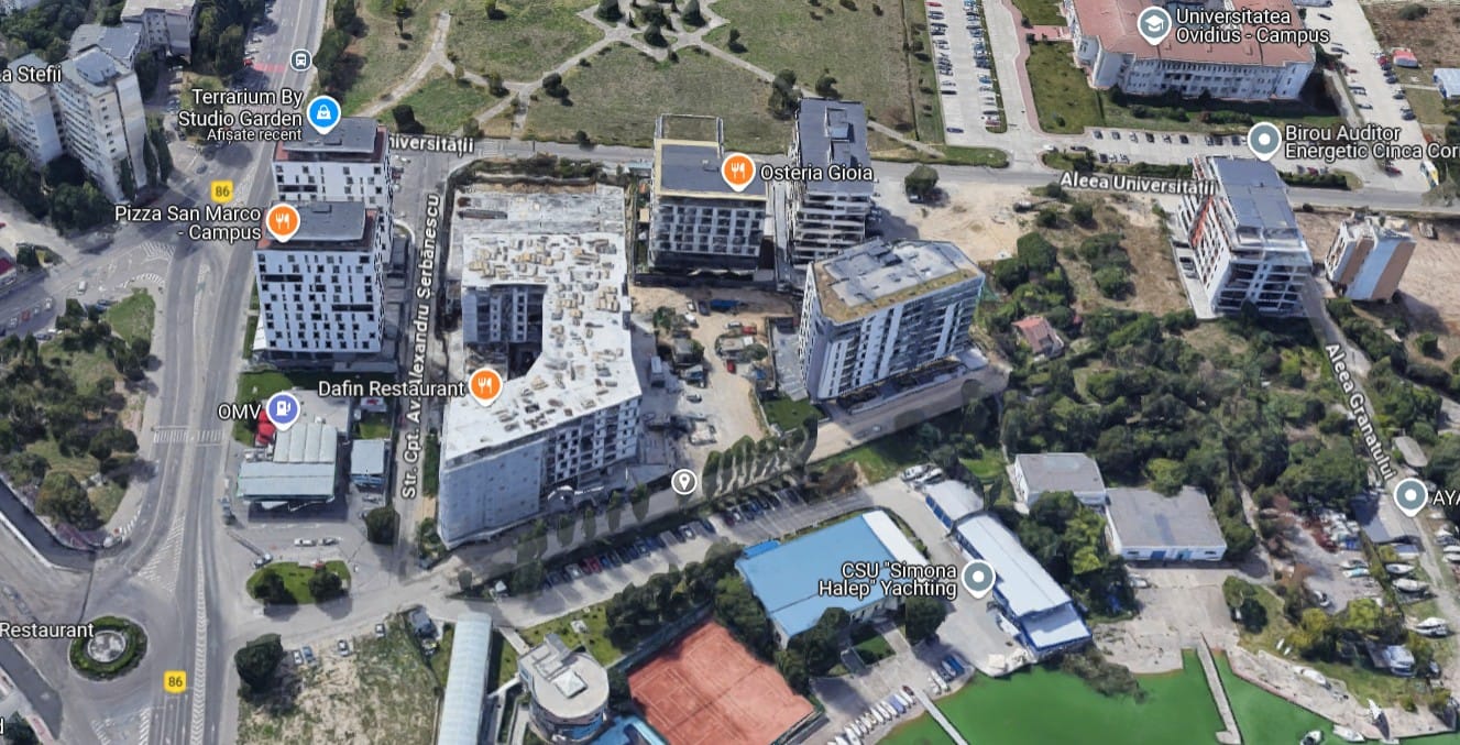 Parcare gratuită în Constanța la AviGarden