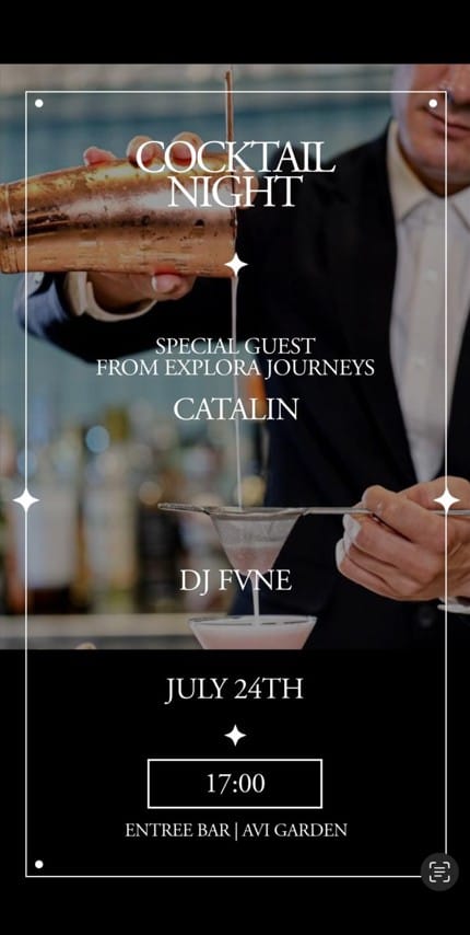 Cocktail Night cu Catalin