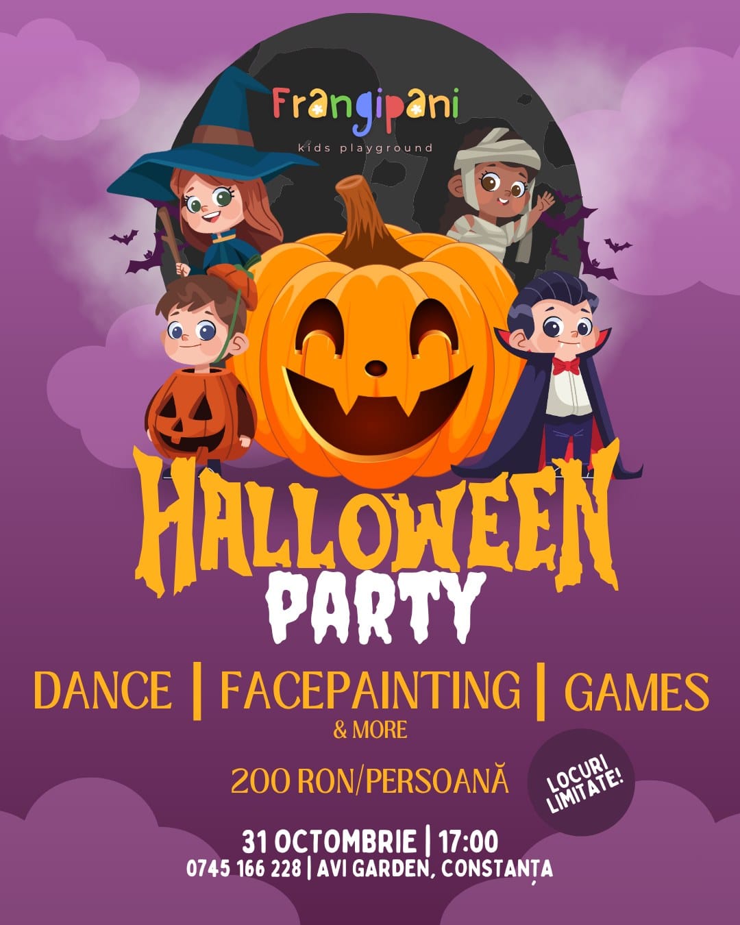 Halloween Frangipani
