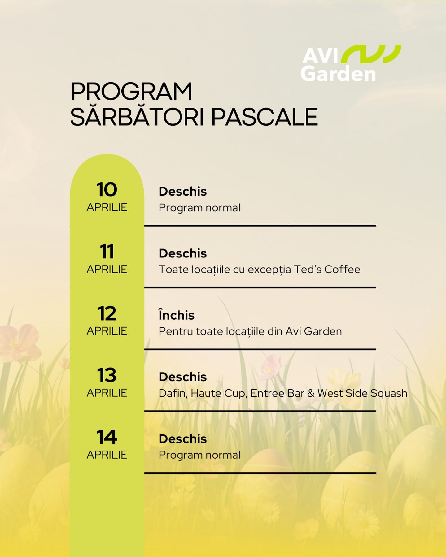 Program de Paste